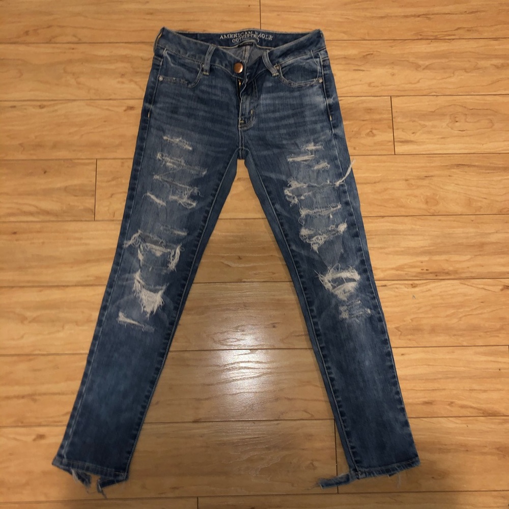 👖American Eagle super stretch jegging ankle 👖